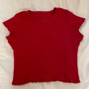 Brandy Melville cropped shirt